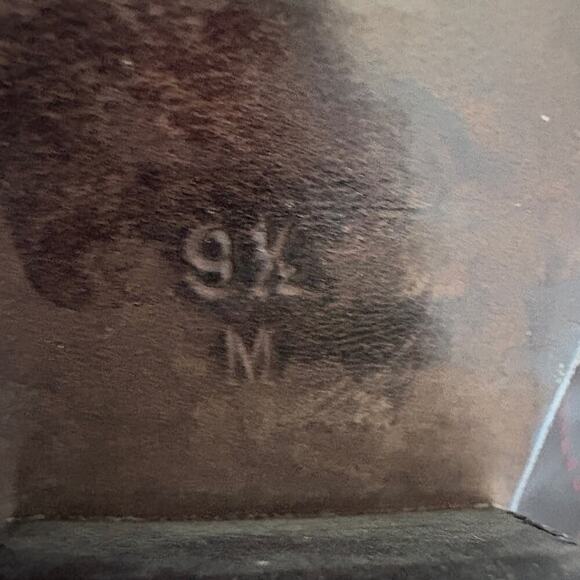 Vintage leather boots Donald J Pliner Hinda western coastalcowgirl witchy -FLAW - Picture 6 of 16